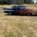 Custom painted classic car at the Chiefs Car Show 2025